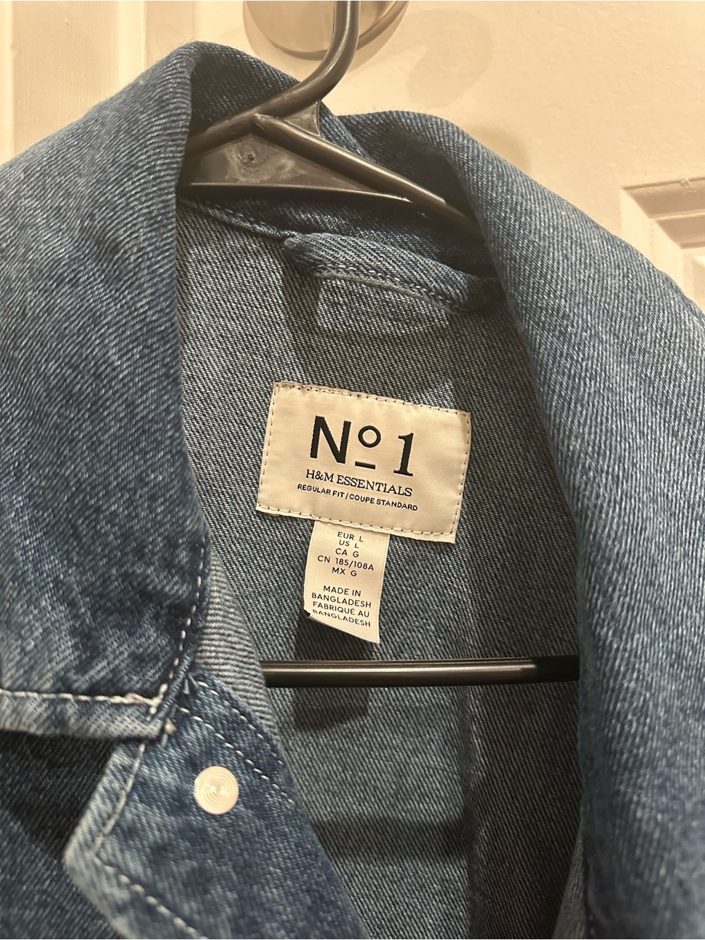 H&M Denim Utility Jacket - Picture 2 of 3